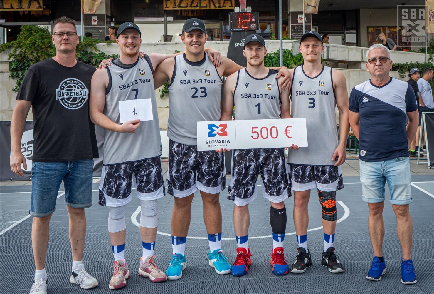 SBA 3x3 Tour 2024 premiérovo v Pezinku